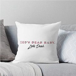 RED Zeds Dead Baby. Zeds Dead Throw Pillow