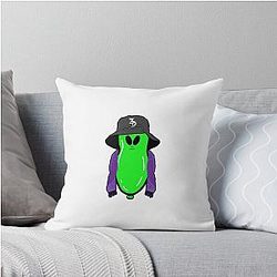 Kevin Zed's Dead Wook Ballon Throw Pillow