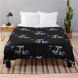 Zeds Dead T Shirt Throw Blanket