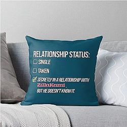 Relationship with ZillaKami Throw Pillow