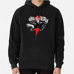 ZillaKami x $oSpectre Hikari Logo City Morgue Red Pullover Hoodie