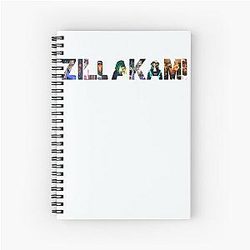 ZillaKami T-Shirt Spiral Notebook