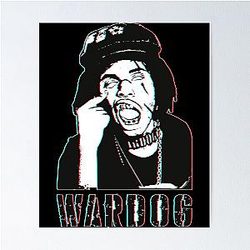 Zillakami WARDOG Sticker Poster