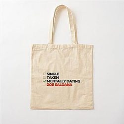 Mentally Dating Zoe Saldana Tote Bag