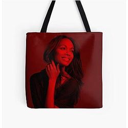 Zoe Saldana Celebrity Tote Bag
