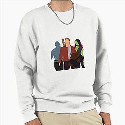 Chris Pratt, Zoe Saldana, Dave Bautista Pullover Sweatshirt