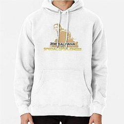 Zoe Saldana in Special Ops Lioness Pullover Hoodie by ironpalette