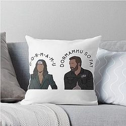 Chris Pratt and Zoe Saldana Throw Pillow