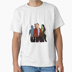 Chris Pratt, Zoe Saldana, Dave Bautista Classic T-Shirt