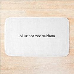 Zoe Saldana Bath Mat