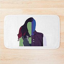 Zoe Saldana and Karen Gillan Bath Mat