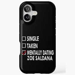 Dating Zoe Saldana iPhone Case