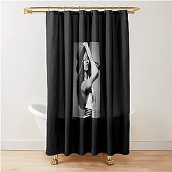 Zoe Saldana Shower Curtain
