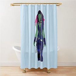 Zoe Saldana Guardians of the Galaxy Art Shower Curtain