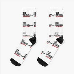 Mentally In a Relationship With Zoe Saldana Socks