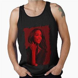 Zoe Saldana Celebrity Tank Top