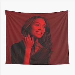 Zoe Saldana Celebrity Tapestry