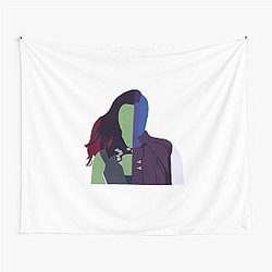 Zoe Saldana and Karen Gillan Tapestry
