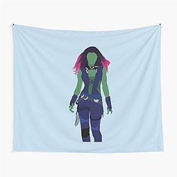 Zoe Saldana Guardians Character Tapestry