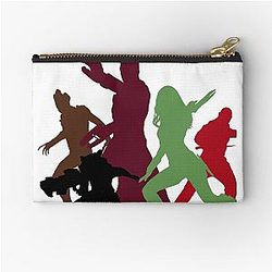 Chris Pratt, Zoe Saldana, Dave Bautista, Vin Diesel and Sean Gunn Zipper Pouch