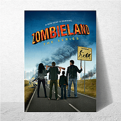 Zombieland stars Woody Harrelson and Jesse Eisenberg Zombieland Posters