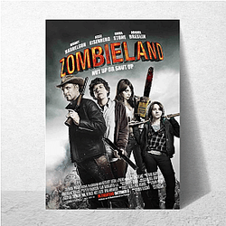 Zombieland is a zombie comedy movie Zombieland Posters