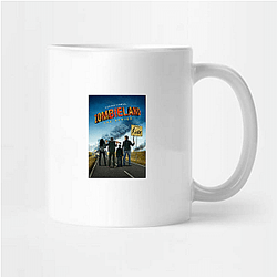 Zombieland stars Woody Harrelson and Jesse Eisenberg Zombieland Mugs