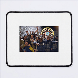Zombieland also stars Emma Stone and Abigail Breslin Zombieland Mouse Pads
