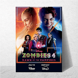 Zombies 4 Dawn Of The Vampires Merch Collection Zombies 4 Dawn Of The Vampires Posters