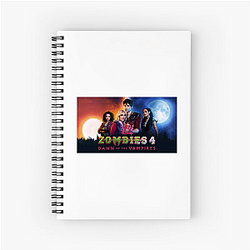 Zombies 4 Dawn Of The Vampires Merchandise For Fans Zombies 4 Dawn Of The Vampires Notebook