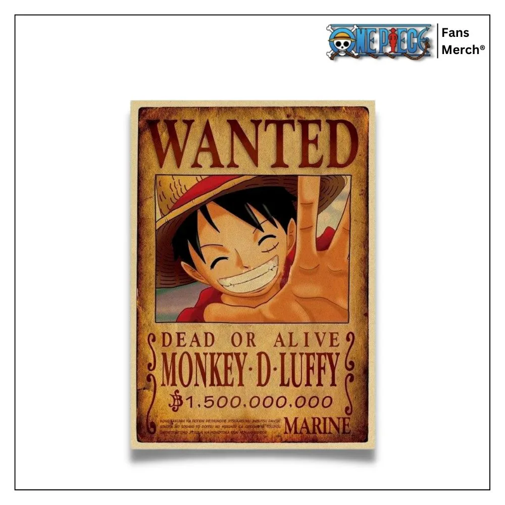 OFFICIAL One Piece Wanted Posters 【 Update September 2026】