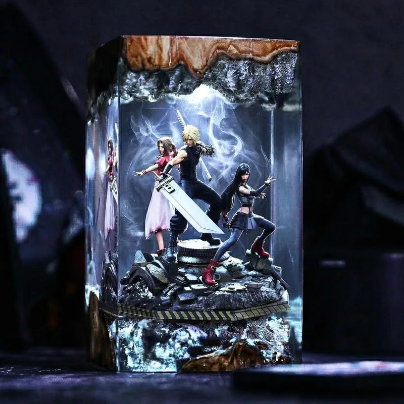 Anime and game resin art