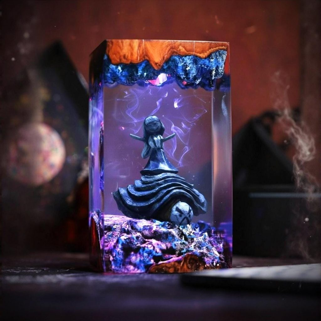 Francios & Clea Rock From Clair Obscur: Expedition 33 Lamp, FranFran Epoxy Night Light, Maelle,Esquie Figure, Christmas Gamer Gift,GOTY 2025