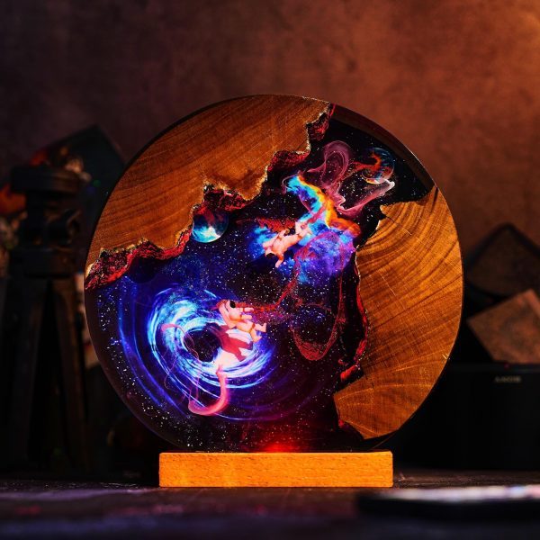 Christmas Gift 2025, Astronaut Resin Lamp, Galaxy Lamp, Space Night light, Resin night light, Personalization Gift, Xmas Gift for Kids